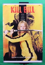 Kill Bill movie montage poster 24" X 33.50" Quentin Tarantino Uma Thurman (b675)