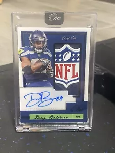 2018 Panini One DOUG BALDWIN NFL Shield Patch 1/1 Auto - Seahawks - Picture 1 of 3