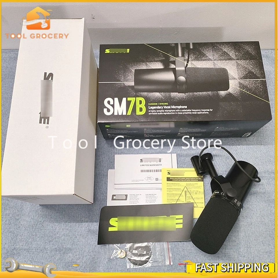 SM7B Cardioid Dynamic Vocal Microphone Legendary Vocal for Shure NEW - Image 1 of 4