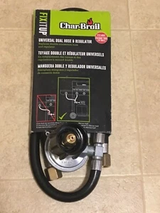 Char-Broil Dual Hose and Regulator Type-1 Connections for grill & slide burner - Picture 1 of 3