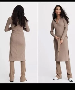 Abito Rag & Bone nuovo con etichette $450,00 in 100 lana cammello erica taglia:M - Foto 1 di 15