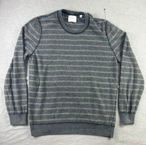 Billy Reid Sweater Men Large Preppy Light Academic Casual Gorpcore Comfort Peru - Picture 1 of 6