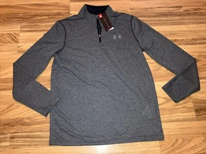 Herren Under Armour 2.0 Tech 1/2 Zip Pullover, Small Grau, Neu mit Etikett - Bild 1 von 5