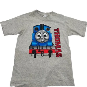 VTG 90s Thomas The Tank Engine Train Shirt Single Stitch Graphic Print Child 7 - Picture 1 of 15