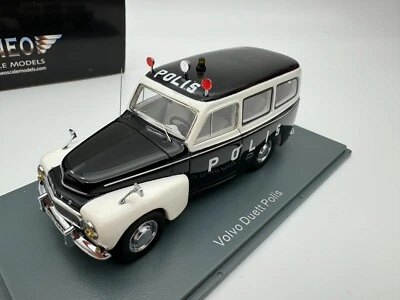 NEO 1/43 Volvo Duett Polis Black #137 - Image 1 of 4