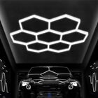 7X LED Hexagon Feuchtraumleuchte Werkstatt Garage Lampe Deckenleuchte Sechseck