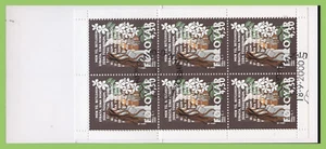 Faroe Islands 2000 Christmas 6 x 4.50 stamp booklet used - Picture 1 of 2