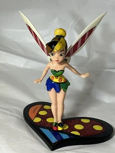 Walt Disney Romero Britto Tinker Bell Figurine Figure 2011 fairy Tink - Picture 1 of 16