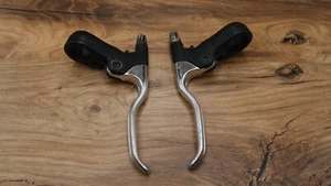 1990's retro brake levers Corratec by TEKTRO for MTB 2,5 finger 22.2 mm clamp - Picture 1 of 9
