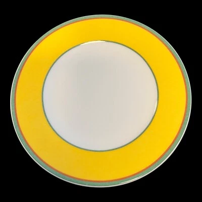 EXCELENTE Juego de 4 platos de pan y mantequilla Villeroy & Boch TIPO VIVA AMARILLO Foto 1 de 4