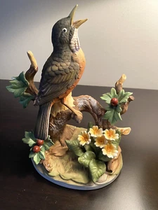 Andrea Sadek Vintage Singing Robin 8" - Picture 1 of 4