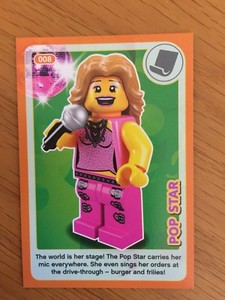 2018 Lego Incredible Inventions Create The World Pop Star # 008