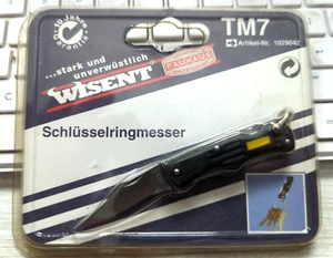 Wisent TM7 Pocket Knife GERMAN Bauhaus Folding Locking Loop Vintage NOS Imperial - Picture 1 of 11