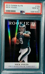 2012 Panini Elite Football #162 Nick Foles Rookie #003/799 PSA 10 - Bild 1 von 2