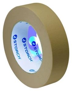 36 x 50m Storch Profi Papierklebeband Malerkrepp Abklebeband braun 24mm - Bild 1 von 1