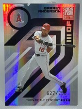 Garret Anderson 2005 Donruss Elite #5 Turn of the Century /750