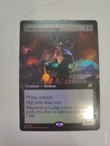 Infernal Sovereign Extended Art Foil - MOC 0083 - NM - MTG Magic MOM - Bild 1 von 2