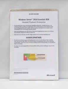 Microsoft Windows Server 2016 Essentials - HP-ROK - Deutsch - - Bild 1 von 1