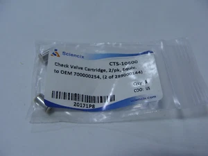 Waters Corp PerformancePLUS Check Valve Cartridge 2/pk P/N 700000254 - Picture 1 of 4