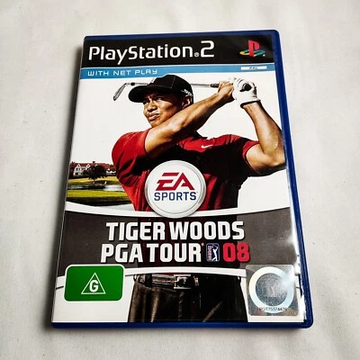 TIGER WOODS PGA TOUR 08 - PLAYSTATION 2 - GOOD CONDITION - Image 1 of 3