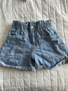 Zara Kids Jean Shorts Size 13-14 - Picture 1 of 5