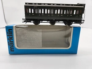 Märklin 4201 Spur H0 Märklin Abteilwagen mit Bremserhaus NEU OVP / MÄR24 - Bild 1 von 8