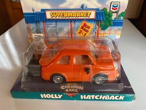 Vintage Chevron Auto Stechpalme Schrägheck orange mit Hund & Einkaufswagen 1997 für Alter 3+ - Bild 1 von 4