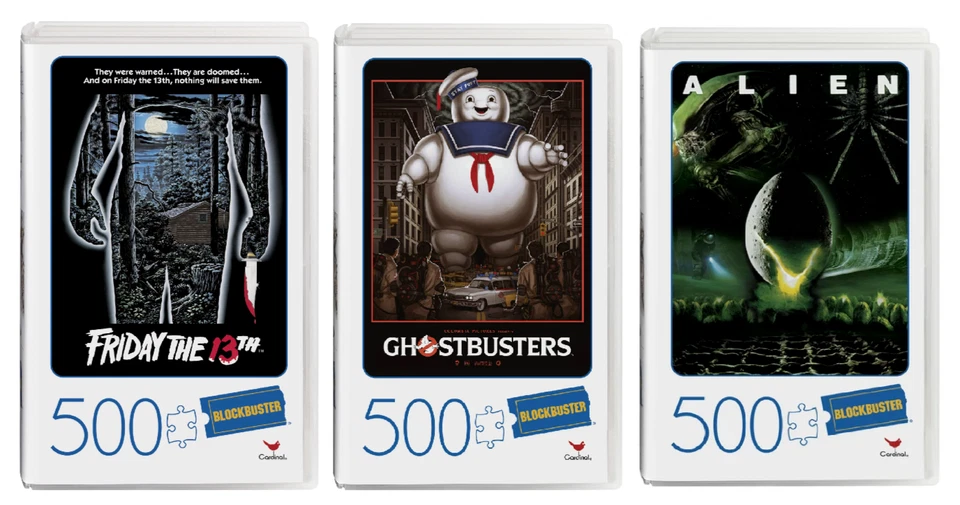 Ghostbusters Movie Poster Blockbuster Video 500 Pcs Jigsaw Puzzle Cardinal