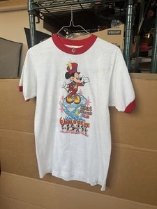 Vintage Disney World on Ice Shirt 1988 Mickey Mouse Magic Kingdom Adult Medium - Picture 1 of 11