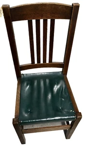 L&J G Stickley Handcraft Antique Mission Oak Side Chair Rare - Picture 1 of 15