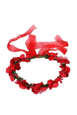 Boho ladies girls party wedding crown summer Daisy head hair garland flower - Imagem 1 de 4