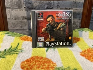 C-12 Final Resistance Playstation One (PS1) PAL With Manual - Picture 1 of 3