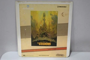 Vintage 1985 “The Goonies” CED Videodisc DC 11474 Steven Spielberg Classic - Foto 1 di 9