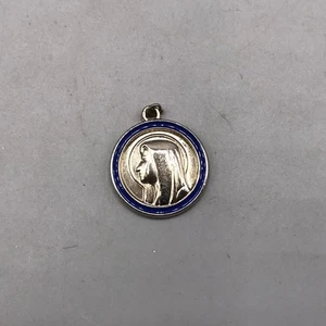Maria geprägte religiöse Medaille Christentum - Bild 1 von 2