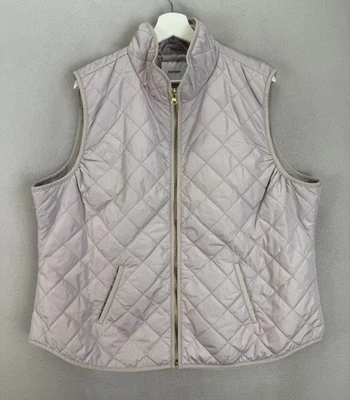 Old Navy Women’s Sz 2XL Dusty Rose Pink Quilted Lightweight Full Zip Vest Jacket - Image 1 of 4