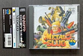 Metal Slug 1 (Neo Geo NeoGeo CD NTSC-J) - Mint Complete in Box w/ Spine NGCD-201