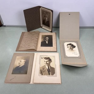 Antique Victorian Photograph Picture Portrait Lot Early 1900s Ephemera - Picture 1 of 11