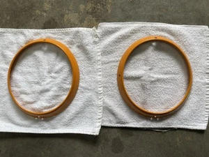 Porsche 911 (1987-'94) Headlight Rim Set (Orange) Part # 911 631 142 00 - Picture 1 of 10