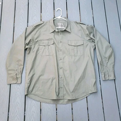 Camisa Cabelas Safari Series Para Hombre Talla 2XLT OD Verde Exterior Senderismo Caza  Foto 1 de 4