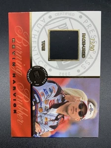 2001 Press Pass Authentics Kevin Harvick BRD 4/12 Race Used Tire /90 Patch - Picture 1 of 2