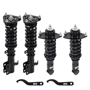 Coilovers Struts Adj Height Suspension Springs For Toyota Corolla E130 2003-2008 - Picture 1 of 14