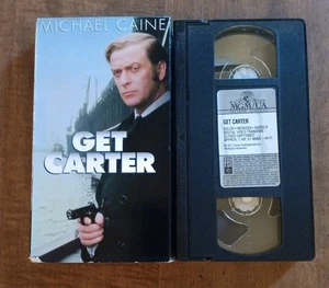 Get Carter (1971) VHS 1996 Michael Caine Mike Hodges CRIME ACTION MGM RARE VG - Imagen 1 de 7