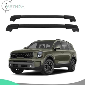 Roof Rack Set For 2023-2024 Kia Telluride X-Pro Aluminum Cross Bar Wholesale - Picture 1 of 10