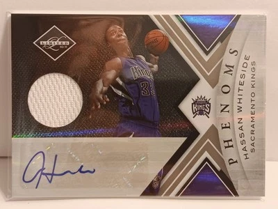 2010-11 Panini Limited Phenoms #173 Hassan Whiteside 98/249 Rookie Auto RC - Image 1 of 4