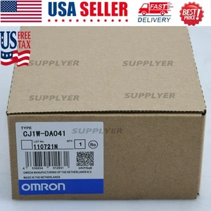 1PCS New Omron PLC Module CJ1W-DA041 CJ1WDA041 PLC In Box US Free TAX - Picture 1 of 2
