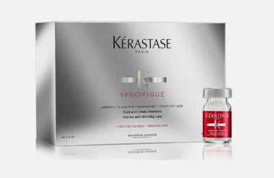 KERASTASE SPECIFIQUE AMINEXIL Anticaduta (10 fiale da 6ml) + Bain e Fondant 10ml - Immagine 1 di 4