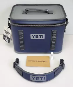 YETI Hopper Flip 18 Navy Blue Portable Soft Cooler w/ Strap, Holds 30 Cans, New - Picture 1 of 15