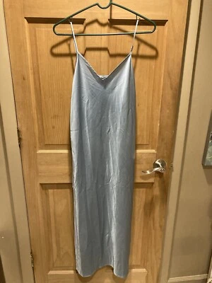 Vestido All Saints Hera sin Mangas Talla Mediana Azul Capas Cápsula Foto 1 de 4