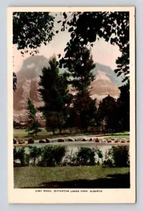RPPC Vimy Ridge Wateron Lakes Park Alberta Canada Postcard - Picture 1 of 2