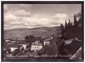 Cartolina Bibbiena Villini dalla Terrazza Belvedere Arezzo IF285 - Imagen 1 de 1